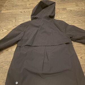 lululemon athletica Dark Hooded Trench Coat